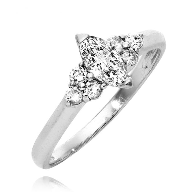 0.50ct Marquise Diamond Celebration Ring