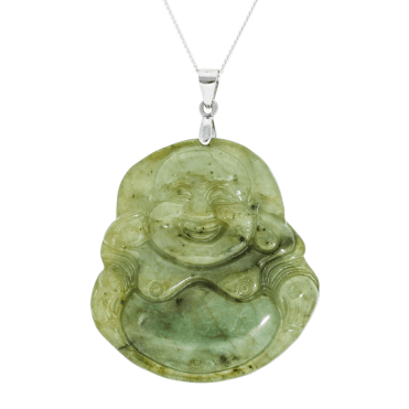 10ct Jade Buddha Pendant