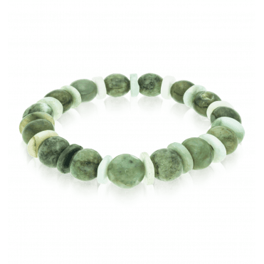 185ct Jade Stretch Bracelet