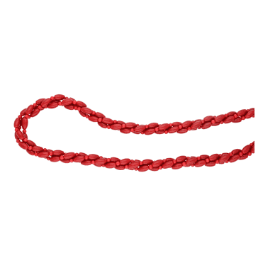 185ct Twisted Red Coral Necklace with Free Bracelet