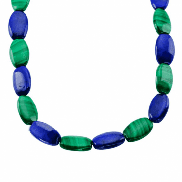 200cts of Glossy Malachite and Starry Lapis
