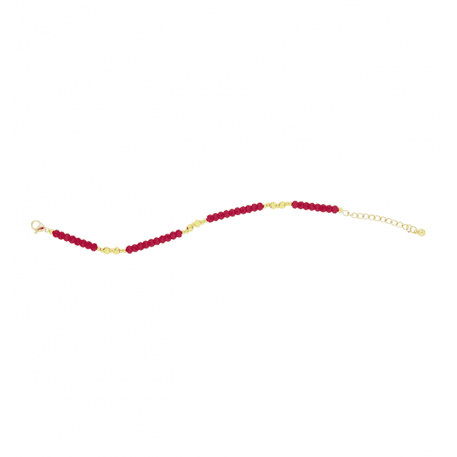20cts Lab Grown Ruby Bracelet