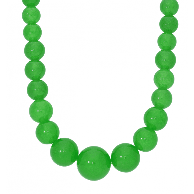210ct Graduated Jade Necklace