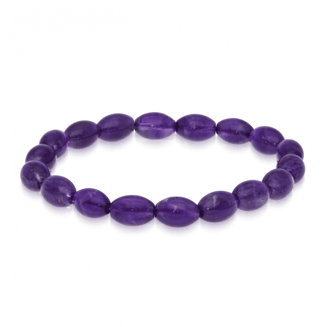 230ct Amethyst Stretch Bracelet