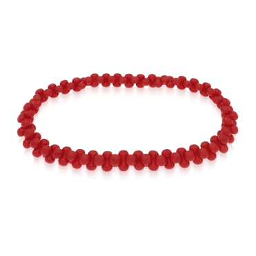 25ct Bubble Coral Stretch Bracelet