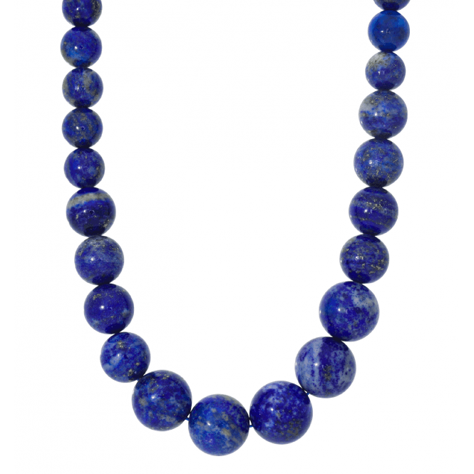280ct Graduated Lapis Necklace