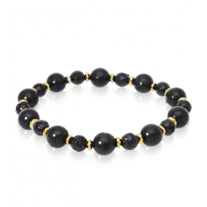 35ct Whitby Jet Stretch Bracelet