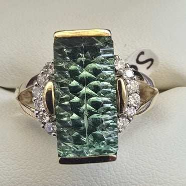 4.6ct African Tourmaline Ring of Endless Reflections