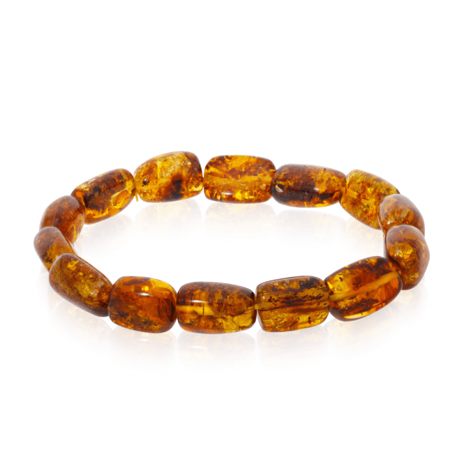 75ct Baltic Amber Stretch Bracelet