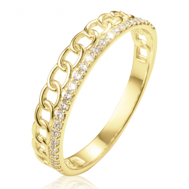 9ct Gold Link Ring