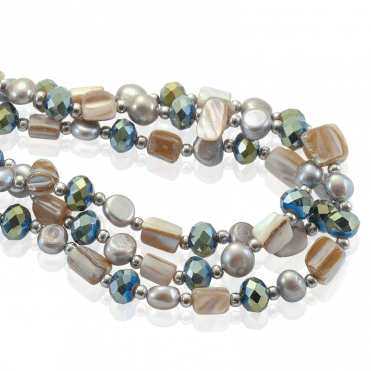 Abundant Pearl Harvest Necklet