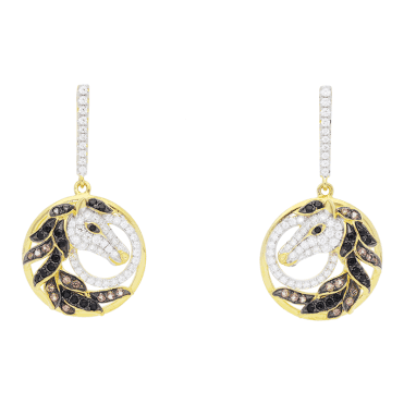 Arabian Horse Earrings for Beauty & Courage