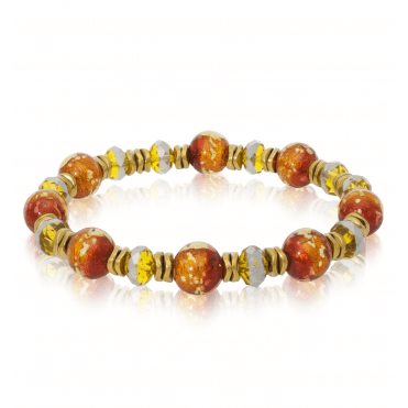 Autumn Murano Bracelet