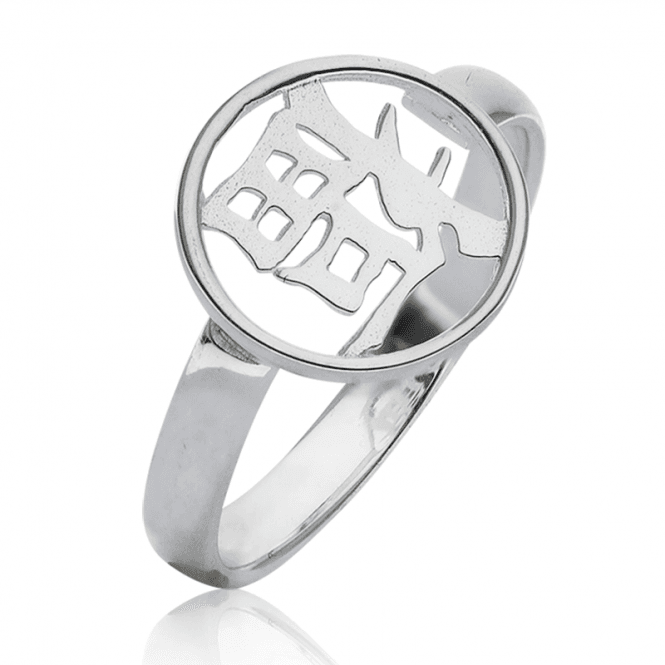 Celebrate Chinese New Year with Lucky Silver Ring
