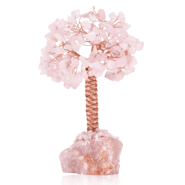 Collectible Rose Quartz Blossom Tree