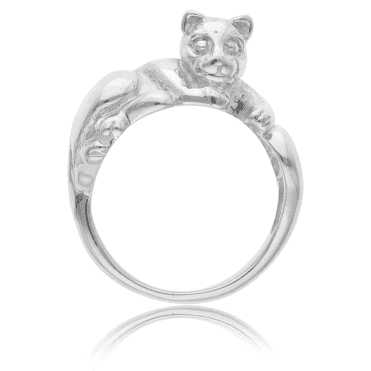Contented 3D Cat Wraps Around your Finger