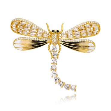 Dancing Dragonfly Brooch