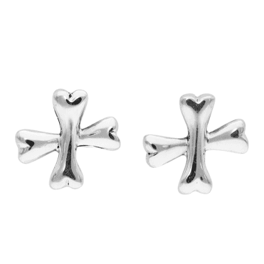 Dog Lover's Earrings in Solid Silver