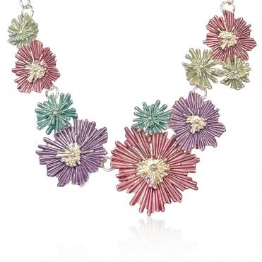 Dramatic Atomic Starburst Necklace