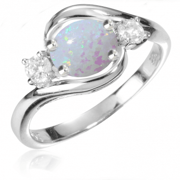 Dreamy Opalescent Ring