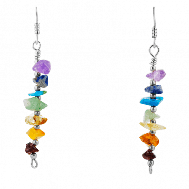 Earring Rainbow of Random Jewels