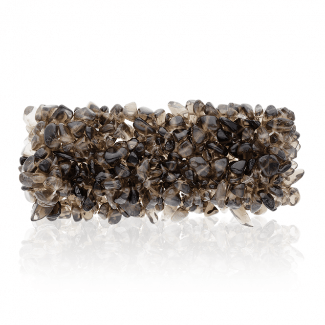 Easy Stretch Smokey Quartz Bracelet