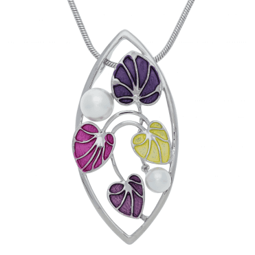Enamelled Waterlilies