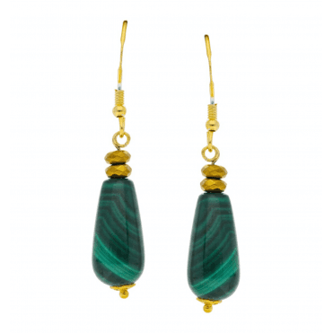 Enchanted Forest Malachite Earrings