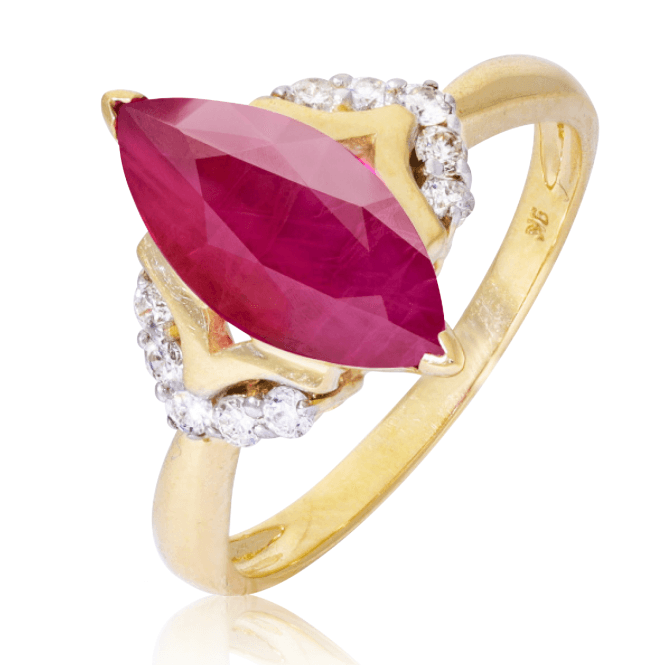 Exclusive 3.8ct Ruby & Diamond Ring