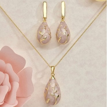 Fabergé Perfection Pendant & Earrings Set
