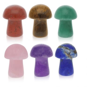 Fairy Circle of Six Magical Gemstones