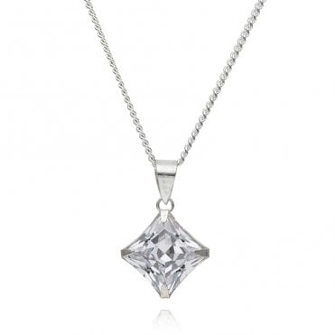 Four Diamond Shaped Pendants with Chain Only £40