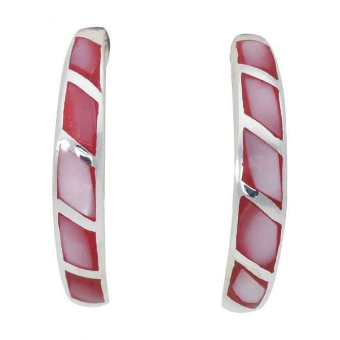 Glistening Curves of Mother of Pearl and Silver