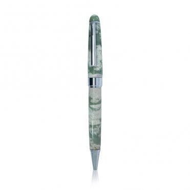 Hand-carved Peace Jade Agate Pen