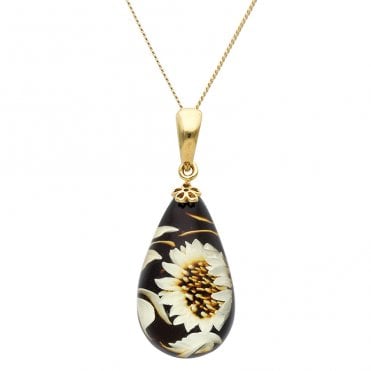 Hand Painted Prized Baltic Amber