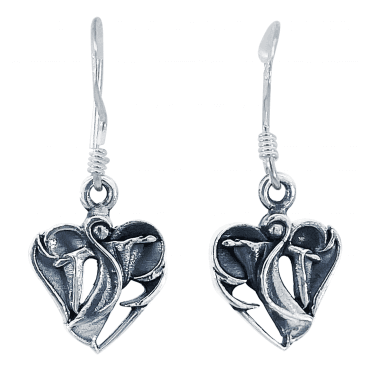 Heart Nouveau Earrings
