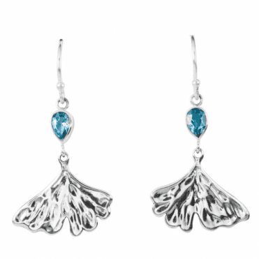 Ladies Shipton and Co Silver and Blue Topaz  TSS240BT
