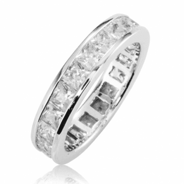 Ladies Shipton and Co Silver and Cubic Zirconia Ring TDA166CZ