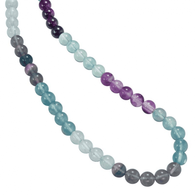 Ladies Shipton and Co Silver and Flourite Beads BFE010FL