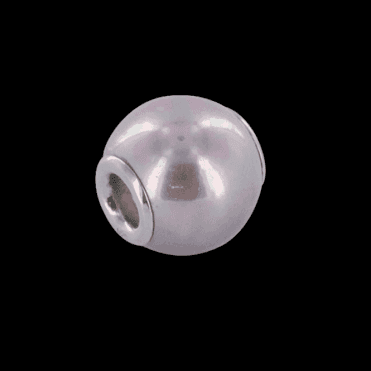 Ladies Shipton and Co Silver and Imitation Pearl Charm TOJ178IP