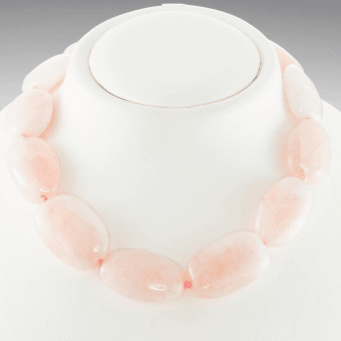 Ladies Shipton and Co Silver and Morganite Beads BFE051MO