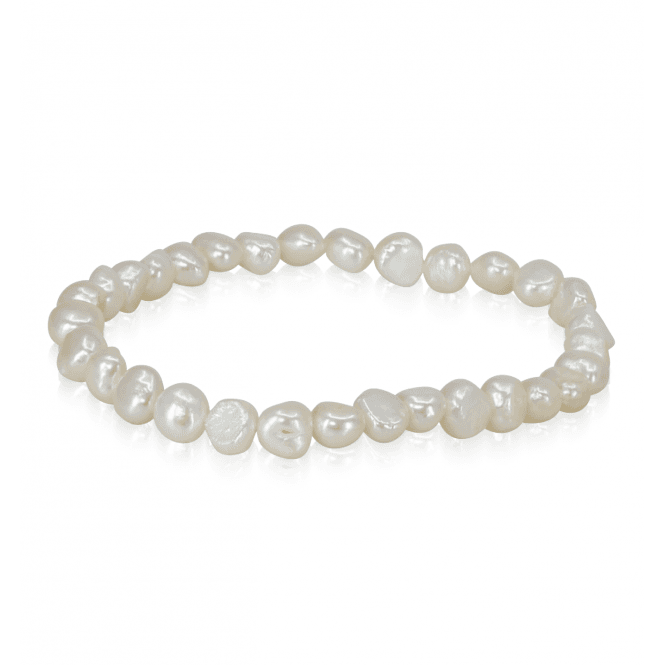 Ladies Shipton and Co Silver Lustrous Baroque Freshwater Pearls Beads BBG001FP