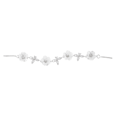 Mother of Pearl Flower Bracelet