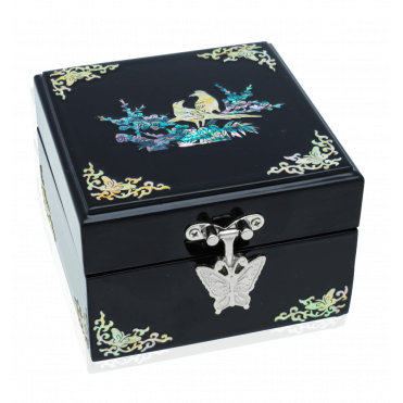Mother of Pearl Inlaid Jewellery Box