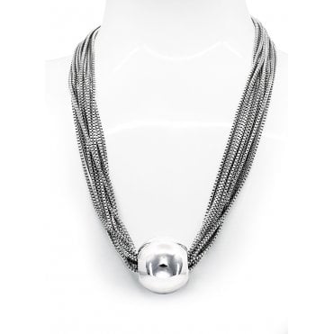 Multi-Strand Choker with Moving Ball