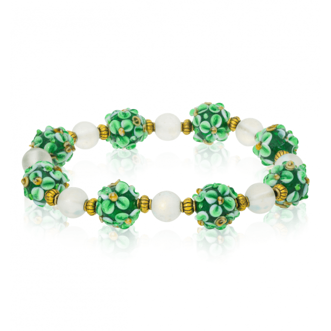 Murano Glass Stretch Bracelet