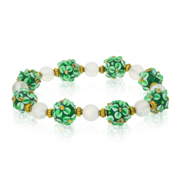 Murano Glass Stretch Bracelet