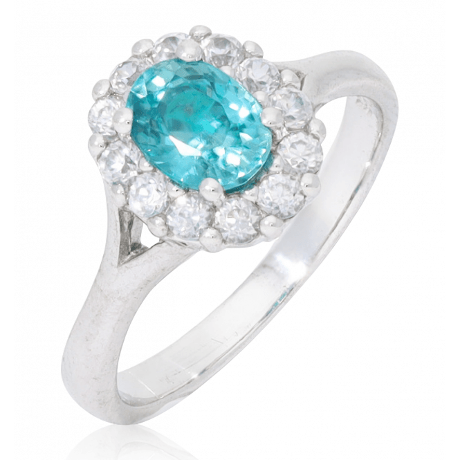 Ocean Blue Matara Sterling Silver Ring