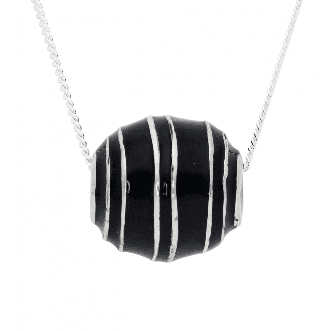 Onyx Spiral Pendant