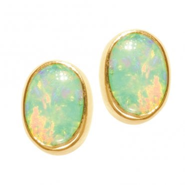 Opal Earrings - From our Opal Purity Collection Luminous Simplicity.